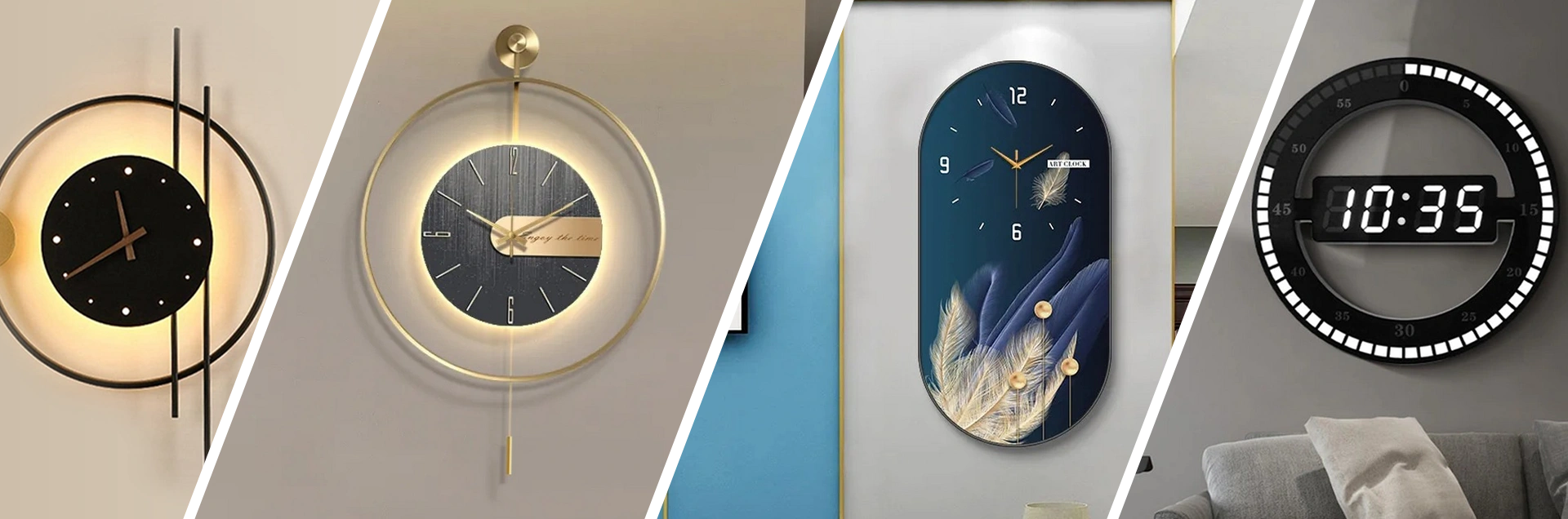 Decorative Clocks | Wall Decor Timepieces | Office Digital Clocks - Ultronics Lights