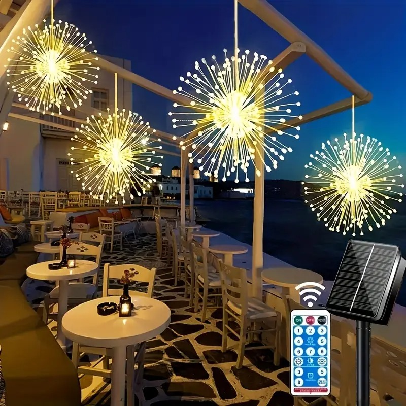 Solar Hanging Fireworks