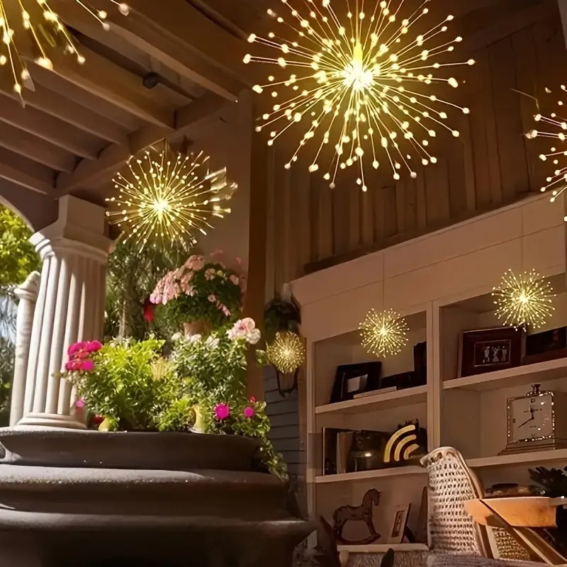 Solar Hanging Fireworks