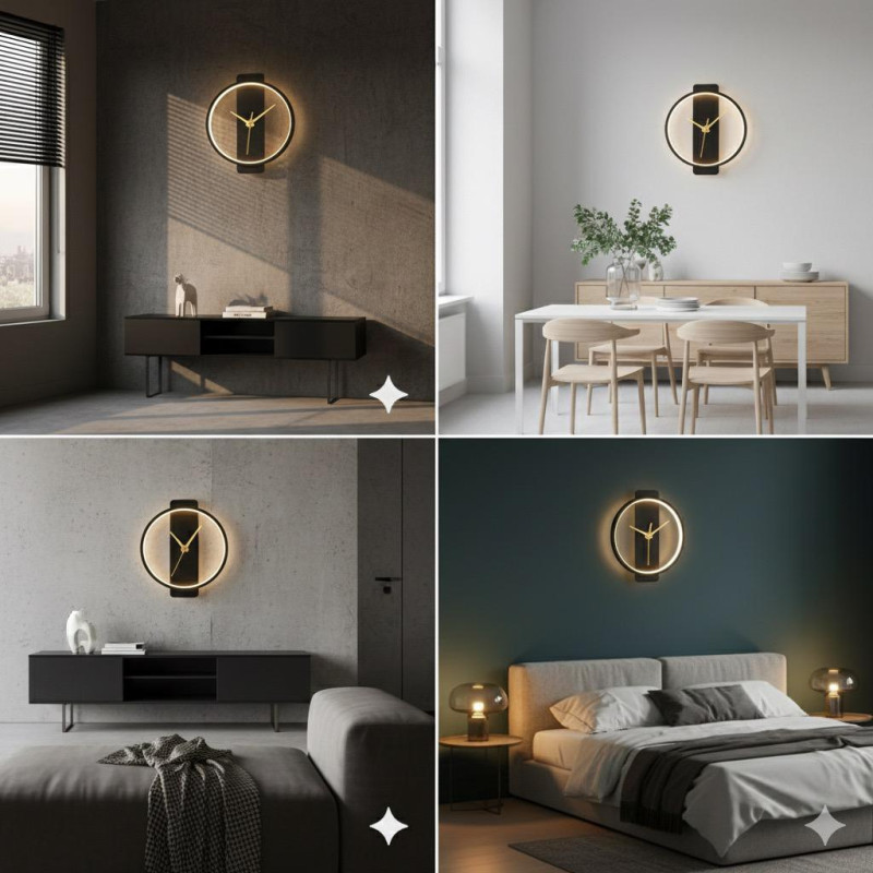 LED Wall Clock