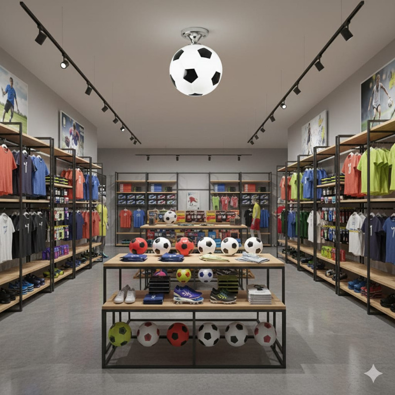 Soccer Ball Lamp