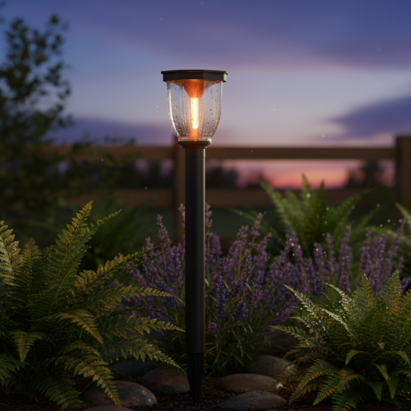 Solar Lava Garden Lamp