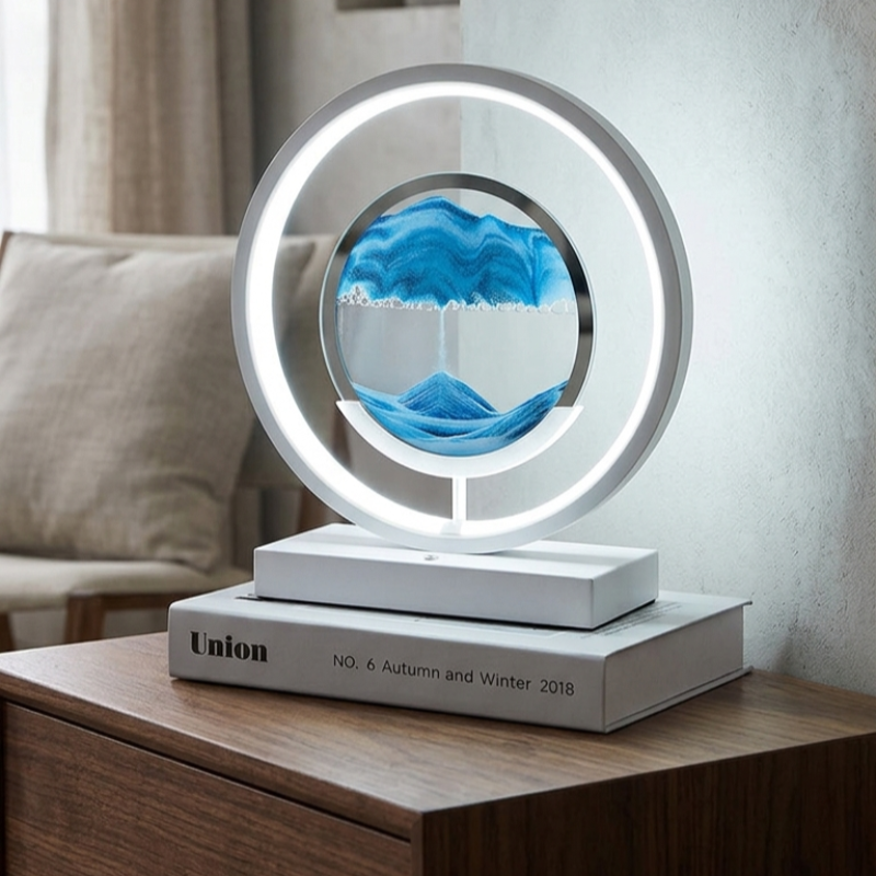 Moving Sand Art Lamp