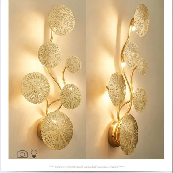 Lotus Leaf Wall Lamp