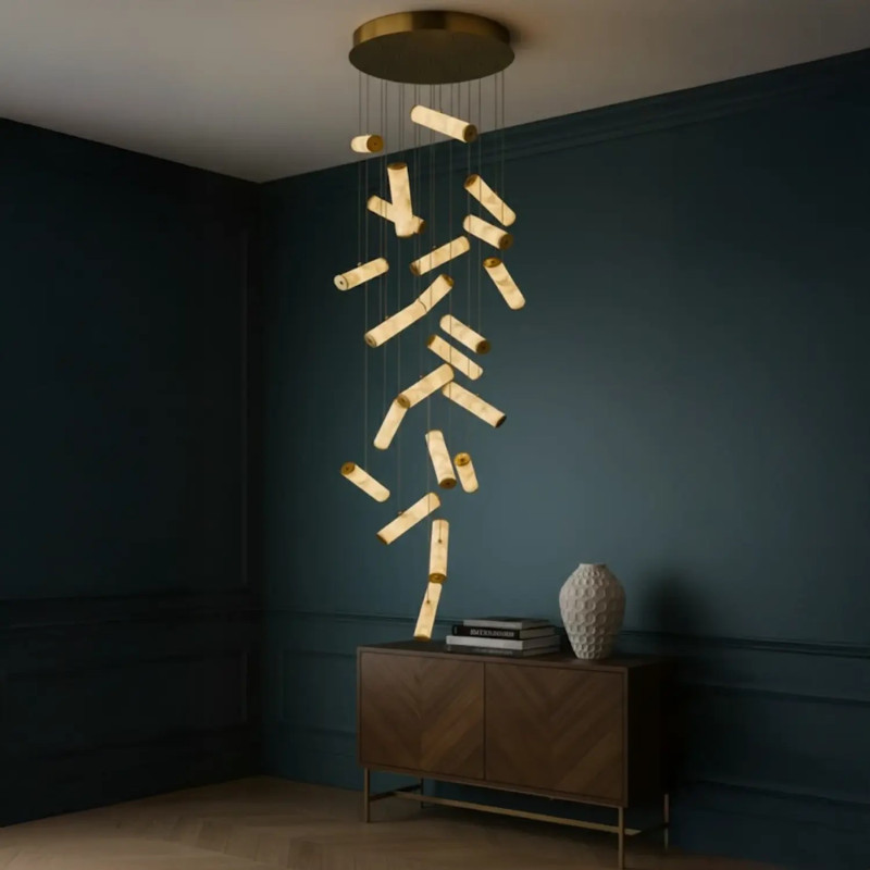 Alure Stone Chandelier
