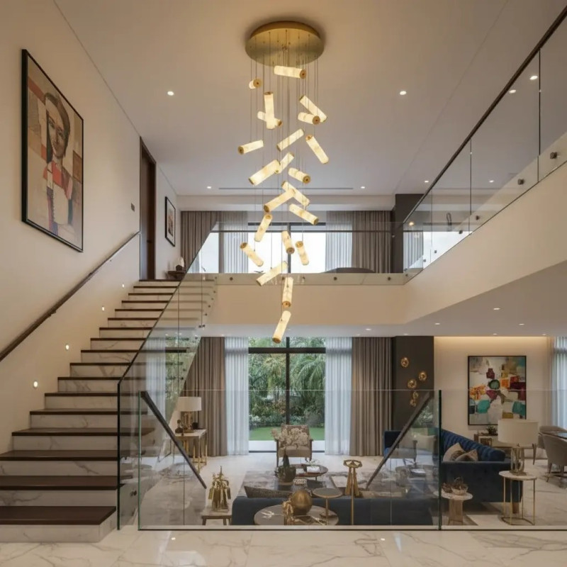 Alure Stone Chandelier