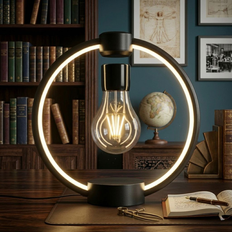 Retro Floating Bulb