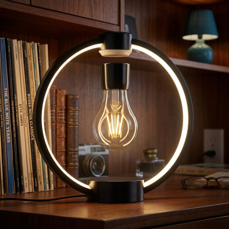 Retro Floating Bulb