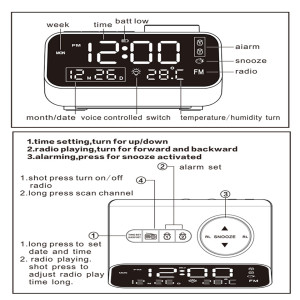 Alarm Clock With FM