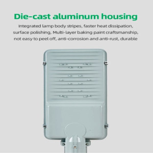 100W Split Aluminum Solar Street Light