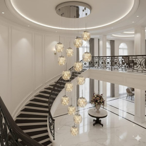 Staircase Chandelier
