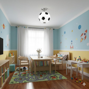 Soccer Ball Lamp