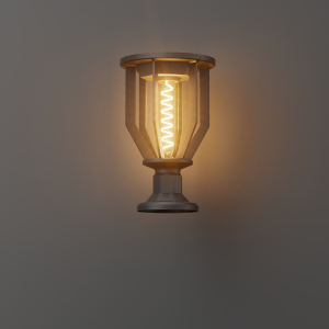 Solar Glow Wall Light