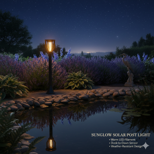 Solar Glow Garden Light