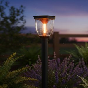 Solar Lava Garden Lamp