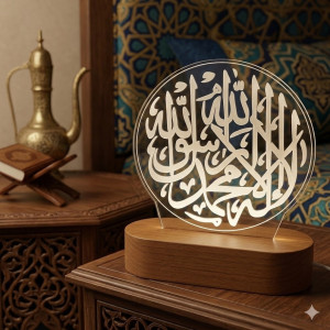 Islamic Script Lamp
