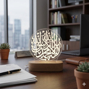 Islamic Script Lamp
