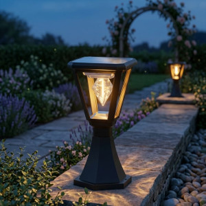 Solar Garden Light Set