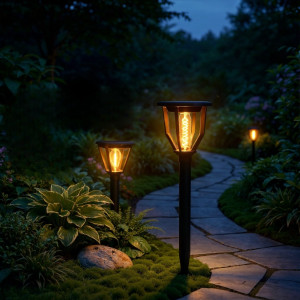 Solar Glow Garden Light