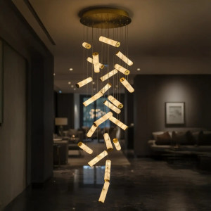 Alure Stone Chandelier