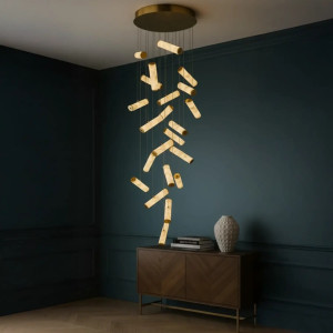 Alure Stone Chandelier
