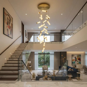 Alure Stone Chandelier