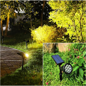 7W Solar Lawn Spike