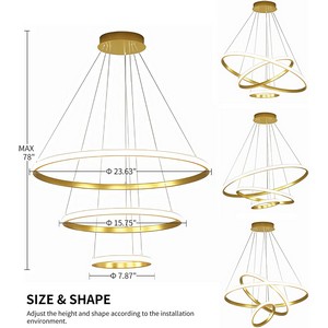 Multi Layered Chandelier
