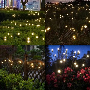 Warm Solar Firefly Lights