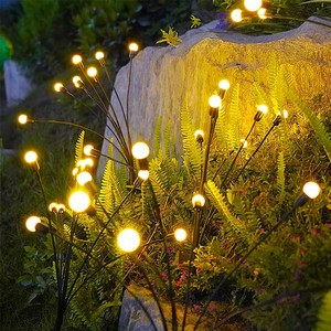 Warm Solar Firefly Lights