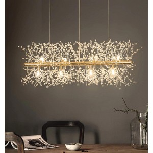 Rectangular Dandelion Chandelier