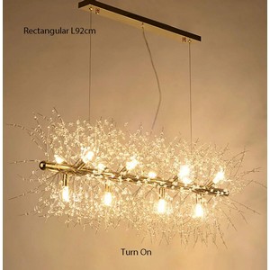 Rectangular Dandelion Chandelier
