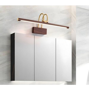 Wood Grain Vanity Light