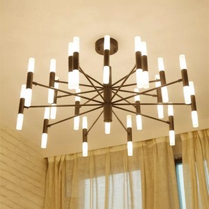 BLK Swan Art Chandelier