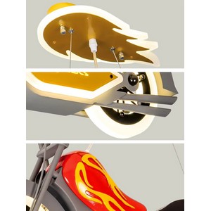 Motorbike Chandelier