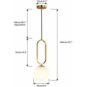 Brass Pendant