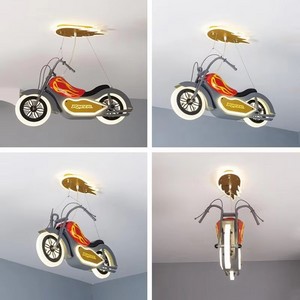 Motorbike Chandelier