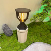 Solar Glow Pillar Light