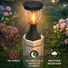 Solar Lava Pillar Light