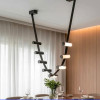 Wave Leather Chandelier