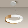Graceful Woodgrain Pendant