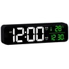 Black Digital Clock