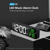 Black Digital Clock