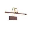 Wood Grain Vanity Light