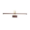 Wood Grain Vanity Light