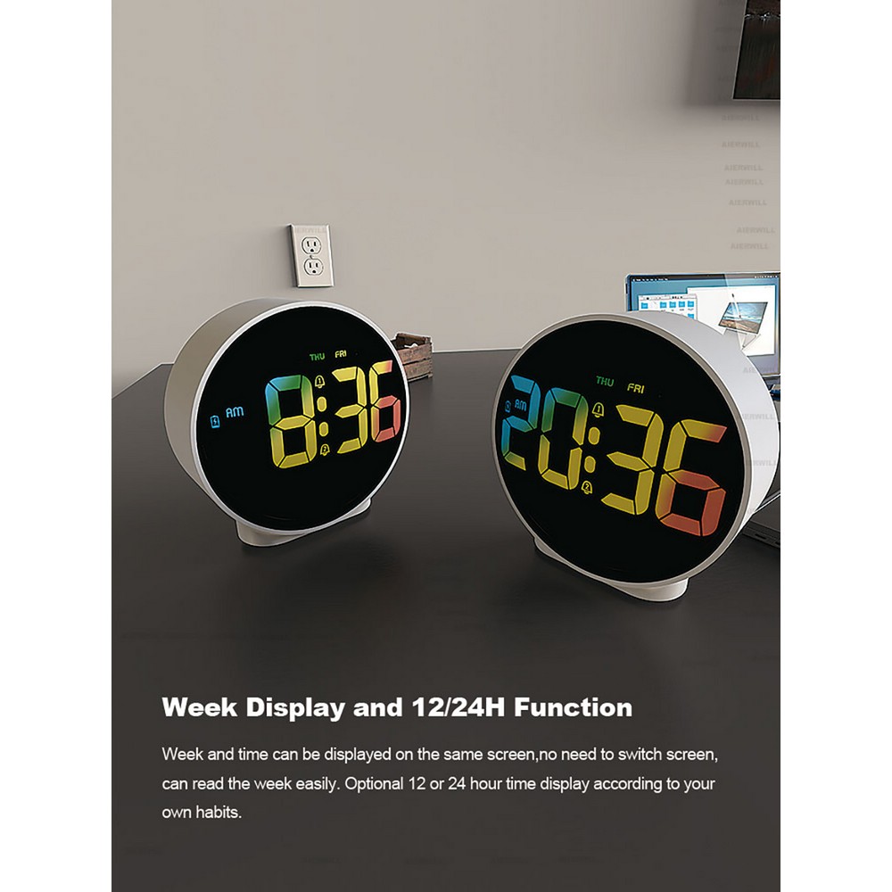Shell Table Clock