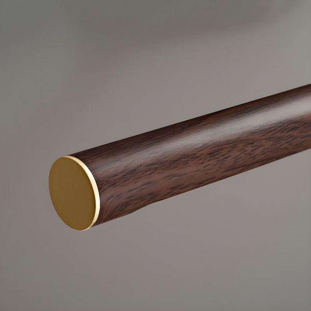 Wood Grain Vanity Light