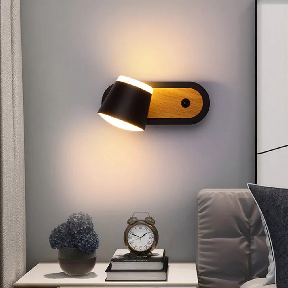Woodart Rotatable Lamp