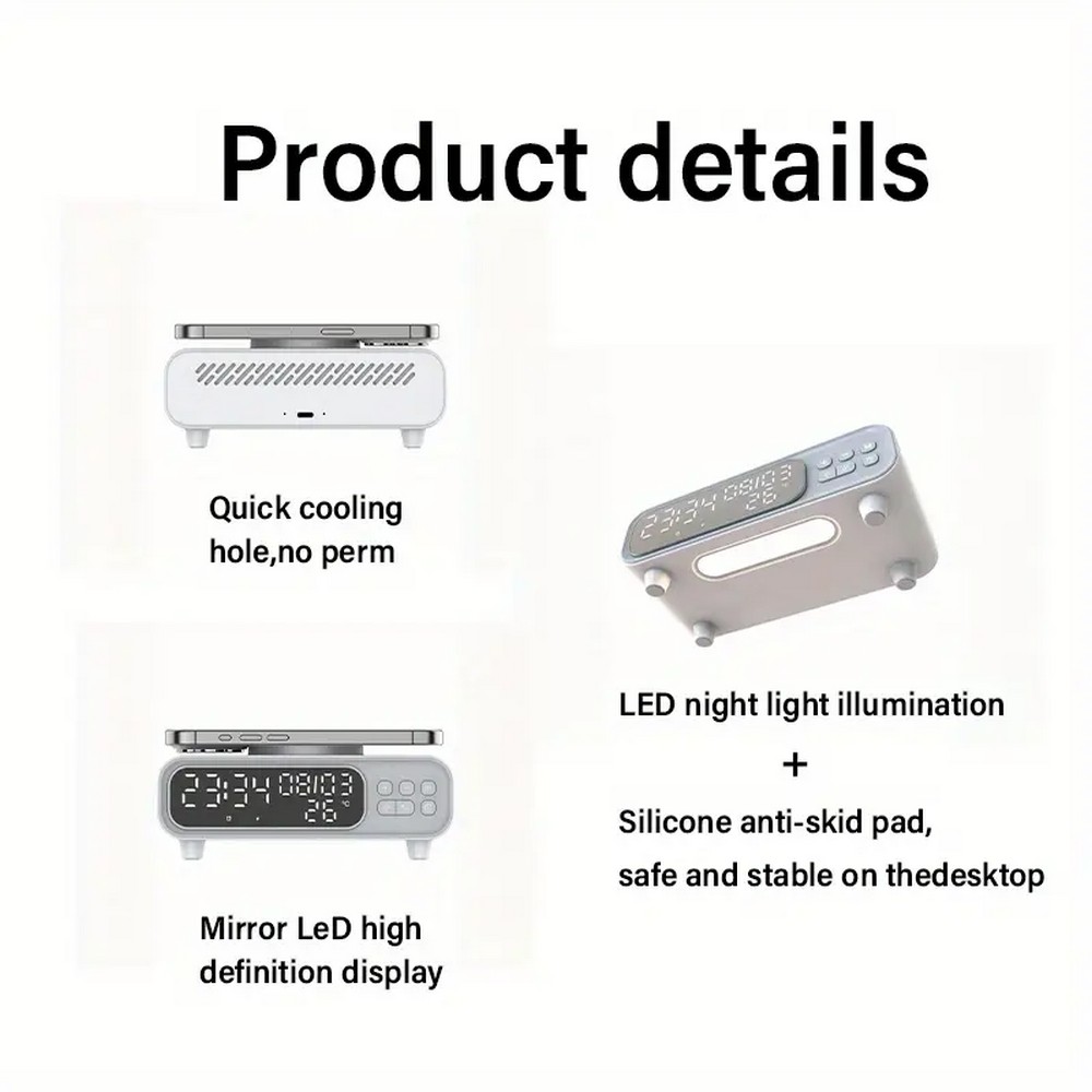 Multifunctional Wireless Charging Lamp