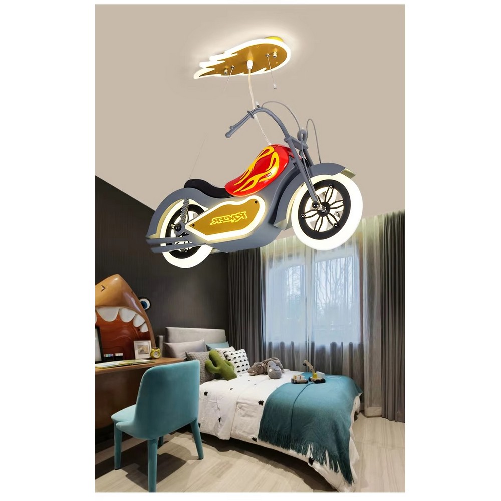 Motorbike Chandelier